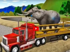 لعبة Big Farm Animal Transport Truck على الانترنت