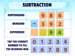 لعبة Subtraction Practice على الانترنت