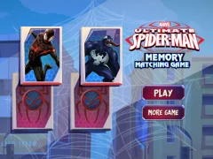 لعبة Marvel Ultimate Spider-man Memory Matching Game على الانترنت