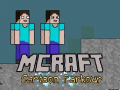 لعبة Mcraft Cartoon Parkour على الانترنت
