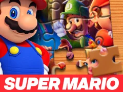 لعبة The Super Mario Bros Jigsaw Puzzle على الانترنت