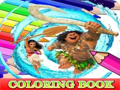 لعبة Coloring Book for Moana على الانترنت