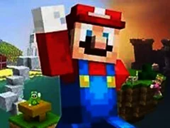 لعبة Minecraft Mario Jigsaw Puzzle على الانترنت