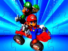 لعبة Mario and Yoshi Jigsaw على الانترنت