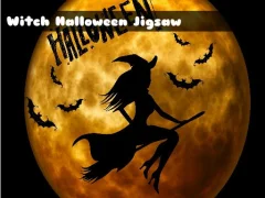 لعبة Witch Halloween Jigsaw على الانترنت