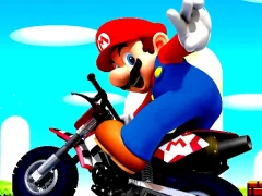لعبة Super Mario Wheelie على الانترنت