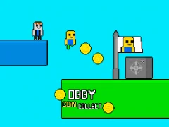 لعبة Obby vs Bacon Rainbow Parkour على الانترنت