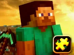 لعبة Minecraft Puzzle Time على الانترنت