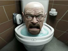 لعبة Funny Skibidi Toilet Face على الانترنت