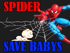 لعبة Spider Man Save Babys على الانترنت