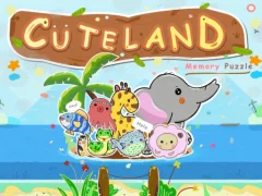 لعبة Cuteland Memory Puzzle على الانترنت