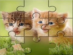 لعبة Cute Cats Puzzle على الانترنت