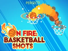 لعبة On fire: basketball shots على الانترنت