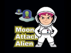 لعبة Attack Alien Moon على الانترنت
