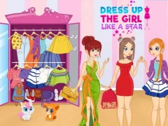 لعبة Dress Up The Girl Like A Star على الانترنت