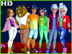 لعبة Princess College Couples على الانترنت