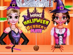 لعبة Make Halloween Dessert Plate على الانترنت