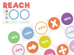 لعبة Reach 100 Colors Game على الانترنت