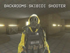 لعبة Backrooms: Skibidi Shooter على الانترنت