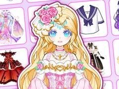 لعبة Anime Princess Dress Up على الانترنت