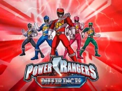 لعبة  Power Rangers Differences على الانترنت