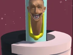 لعبة Helix Skibidi Toilet Jump على الانترنت