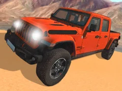 لعبة Dangerous Jeep Hilly Driver Simulator على الانترنت