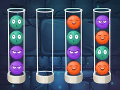 لعبة Fluffy Balls - Sorting على الانترنت