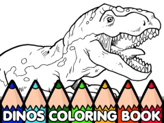 لعبة Dinos Coloring Book على الانترنت