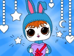 لعبة Popsy Surprise Valentines Day Coloring على الانترنت