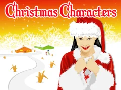 لعبة Christmas Character Slide على الانترنت