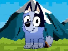 لعبة Bluey dog pixal على الانترنت