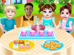 لعبة Baby Taylor Tea Party Day على الانترنت