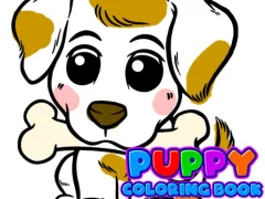 لعبة Puppy Coloring Book for kids على الانترنت