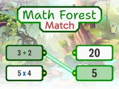 لعبة Math Forest Match على الانترنت