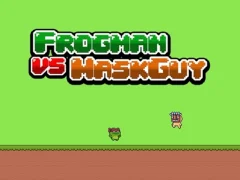 لعبة Frogman vs Maskguy على الانترنت