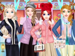 لعبة Winter Fashion Dress Up على الانترنت