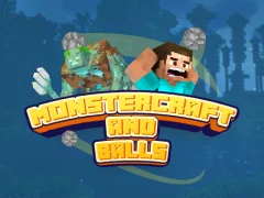 لعبة Monstercraft and Balls على الانترنت