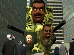 لعبة Skibidi Toilet Sharp Shooter على الانترنت