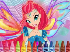 لعبة Winx Coloring على الانترنت