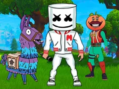 لعبة Fortnite Jigsaw على الانترنت