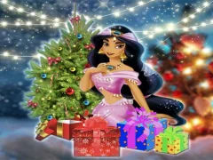 لعبة Jasmine | Aladdin Christmas Sweater Design على الانترنت