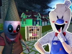 لعبة Ice Scream Scary Neighbor Horror على الانترنت