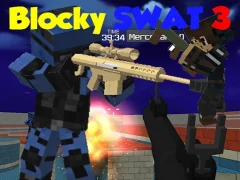 لعبة Blocky Combat Swat 3 على الانترنت