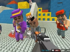 لعبة Blocky Gangster Warfare 2022 على الانترنت