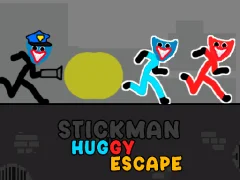 لعبة Stickman Huggy Escape على الانترنت