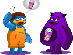 لعبة Grimace Monster Dop Story على الانترنت