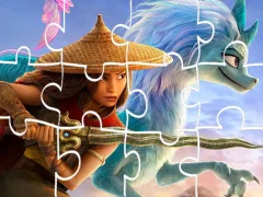 لعبة Raya And The Last Dragon Jigsaw على الانترنت
