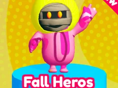 لعبة fall heroes Guys 3d على الانترنت