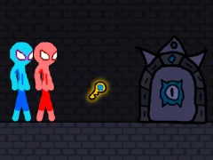 لعبة Red and Blue Stickman Rope على الانترنت